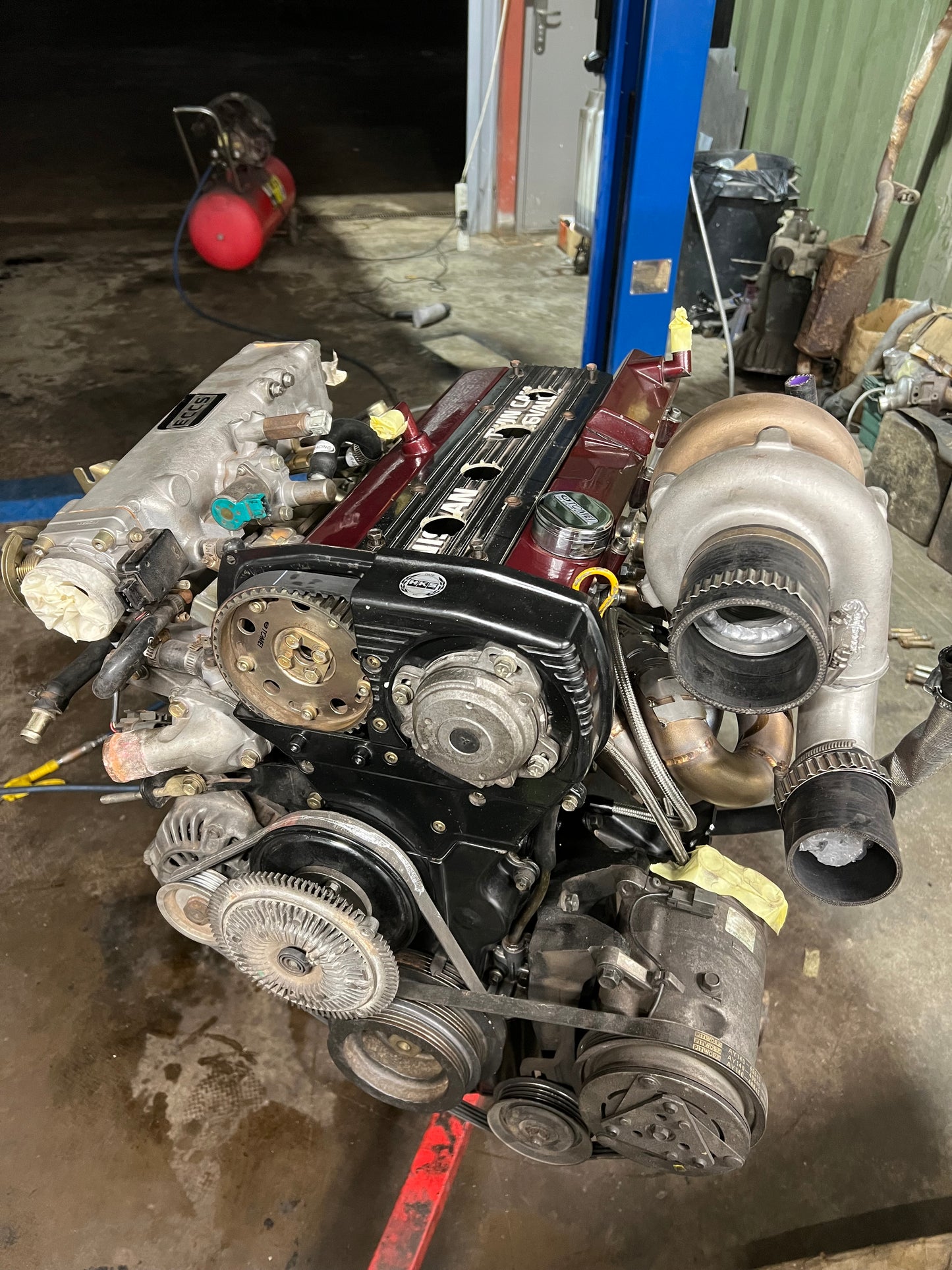 CA18DET V-Band Tubular Manifold