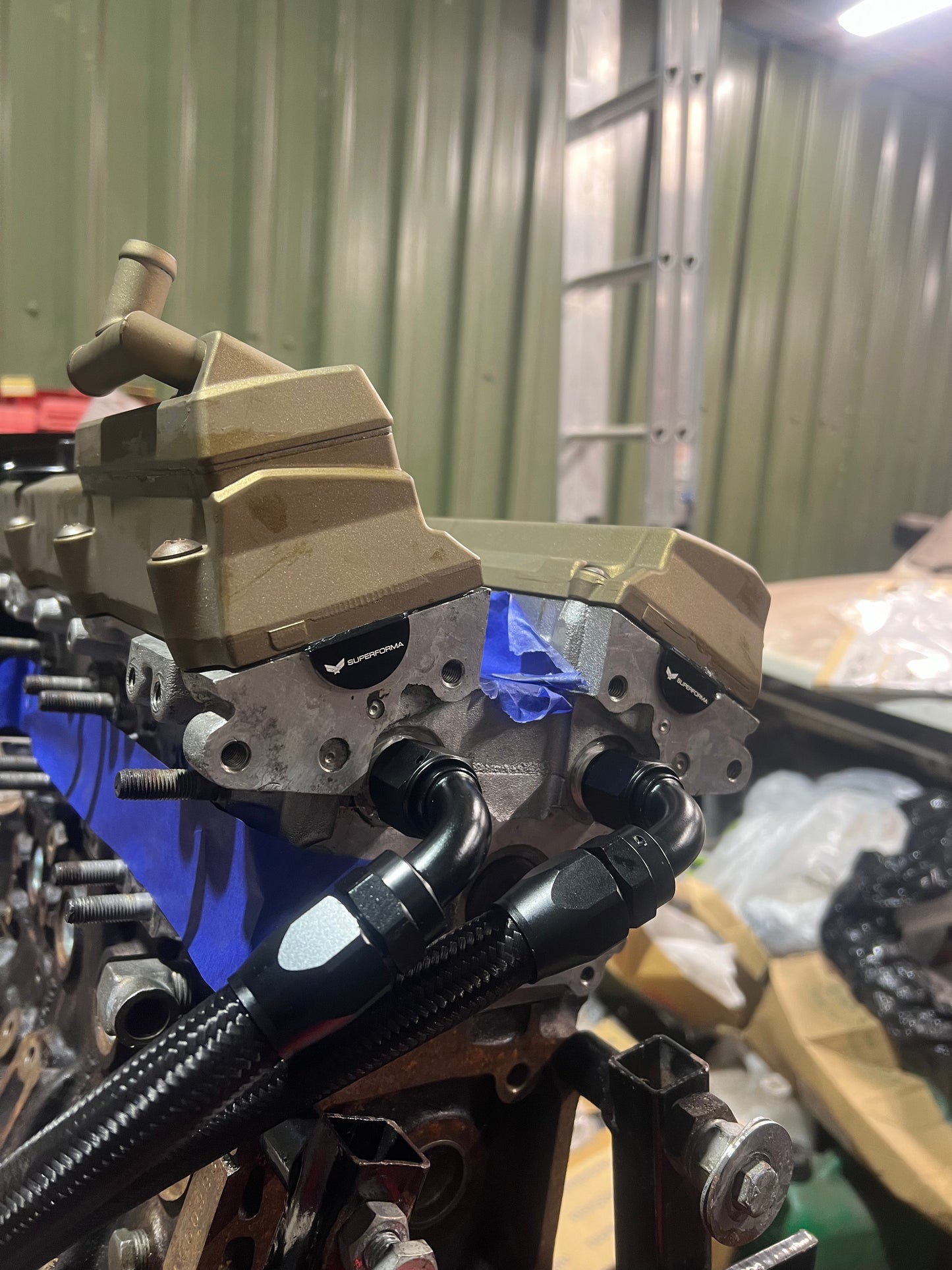 Nissan CA18DET AN10 Cylinder Head Drain Kit