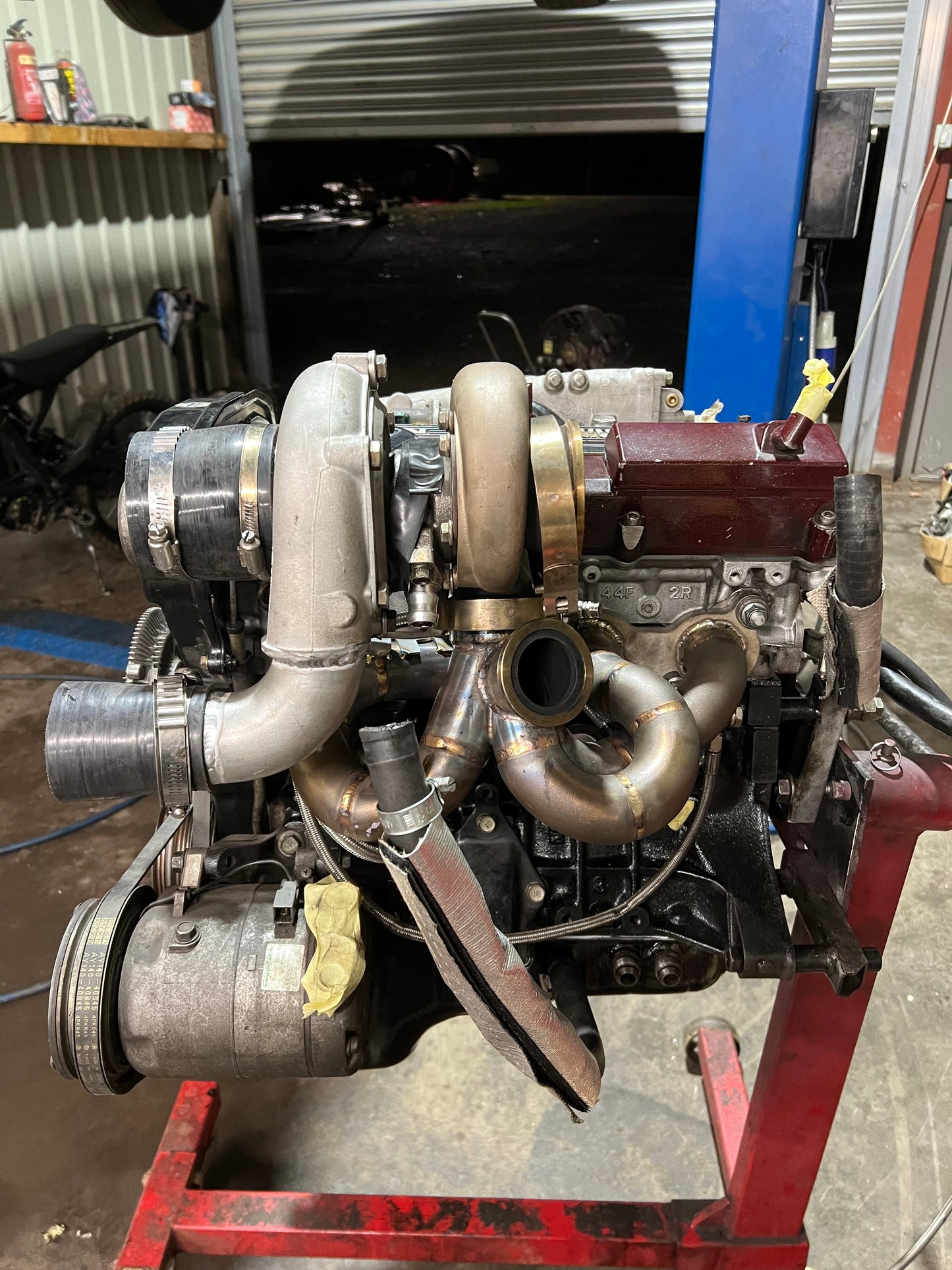 CA18DET V-Band Tubular Manifold